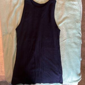 Navy blue tank. Never worn